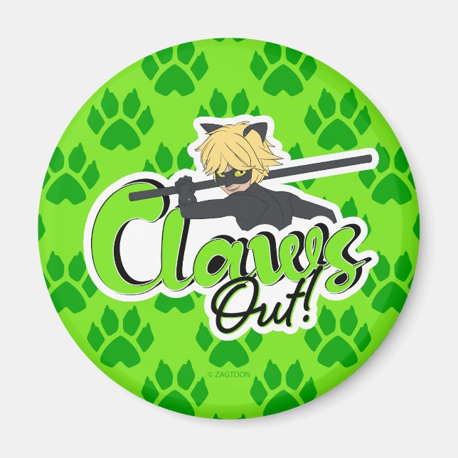 Cat Noir | Claws Out! Magnet (Front)