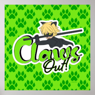 Cat Noir   Claws Out! Poster