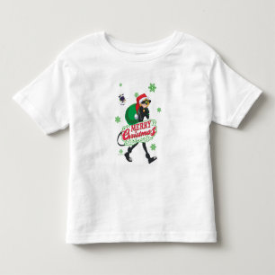 Cat Noir Merry Christmas Toddler T-shirt