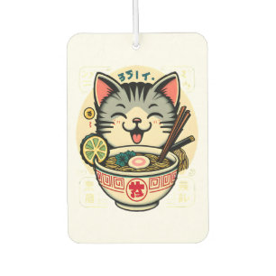 Cat Noodle Japanese Anime ga Kawaii Cat Air Freshener