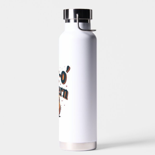 Cat-o'-lantern Water Bottle (Left)