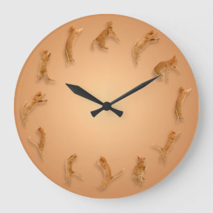 Cat O'Clock Horloge murale