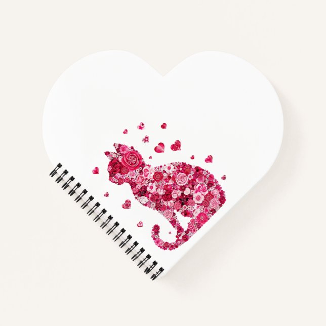 Cat of Roses Notebook (Front)