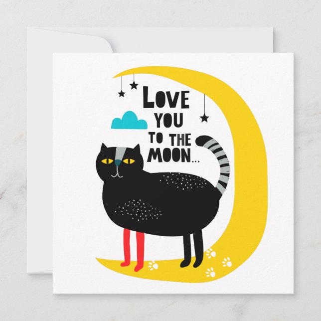 Cat on the moon (Front)