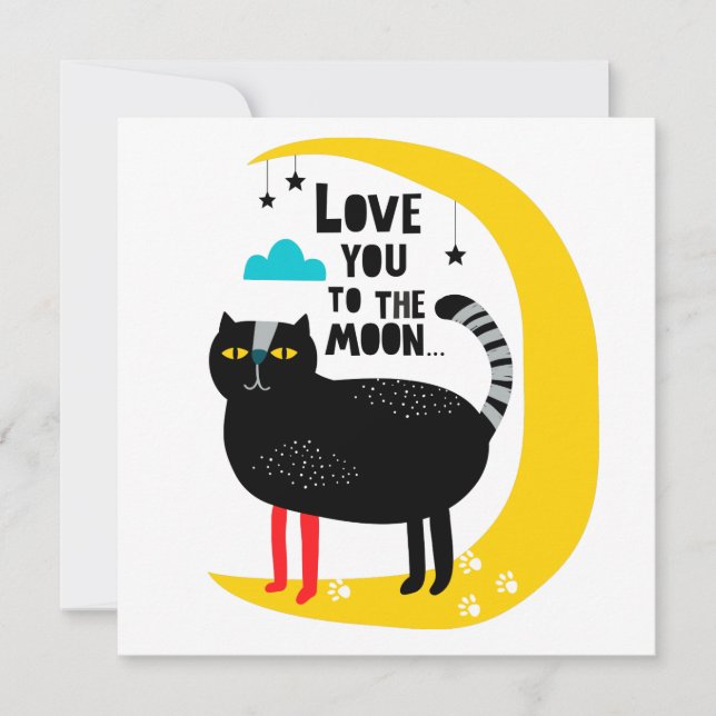 Cat on the moon (Front)