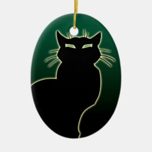 Cat Ornament Personalized Cat Decoration Gift
