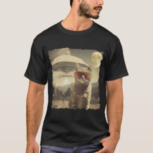 Cat OVNI Selfie : Invasion / M. Tshirt #1