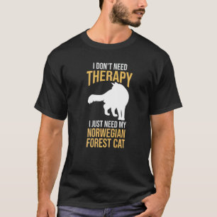 Cat Owener Norwegian Forest T-Shirt