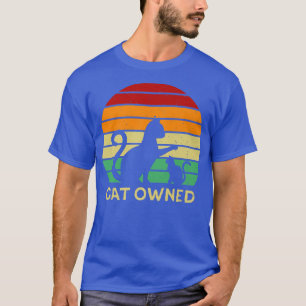 Cat Owned Friends Cat Lover Buddy Kitten Cat Mom F T-Shirt