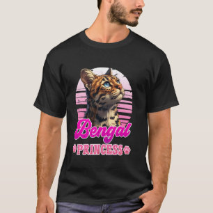 Cat Owner BENGAL PRINCESS Vintage Bengal Cat Mom T-Shirt