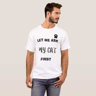 Cat Owner, Cat Paw, Humour, Funny T-Shirt
