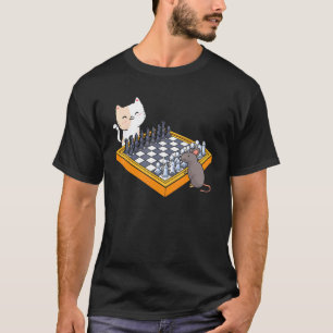 Cat Owner Chess Board Grandmaster Board Game Chess T-Shirt