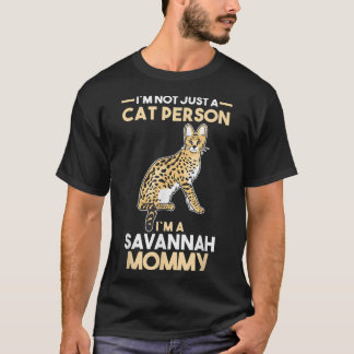 Cat Owner Savannah Mommy T-Shirt
