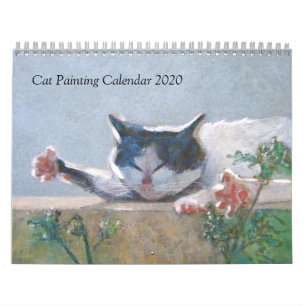 Cat Painting Calendar #1