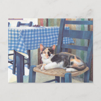 CAT PAINTING POSTCARDS