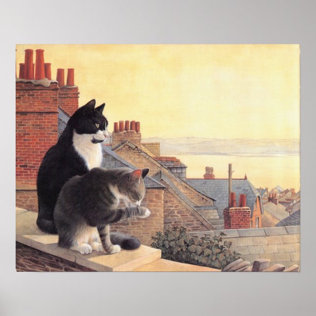 Cat Painting posters  (Front)