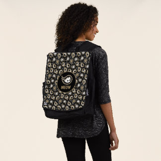 Cat Paisley Backpack