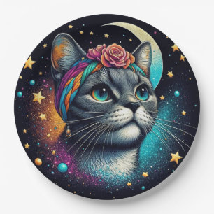 Cat paper plate! paper plate