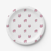 Cat Paper Plates