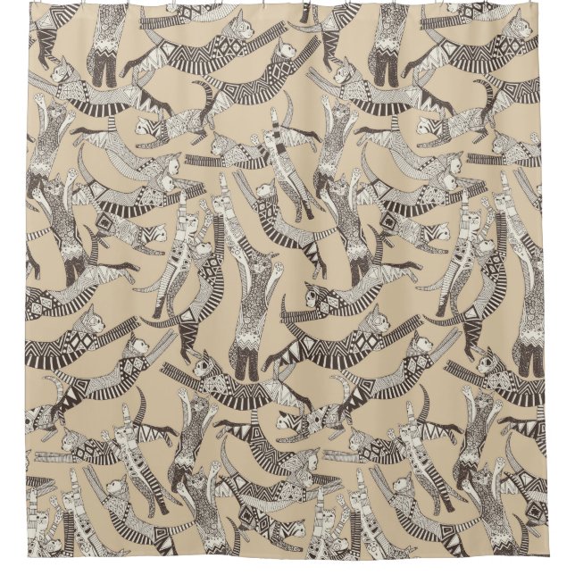 cat party beige natural (Front)