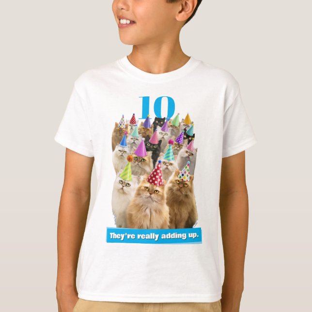 Cat Party T-Shirt (Front)