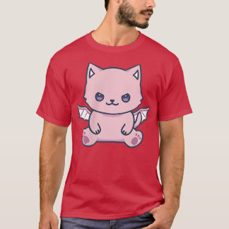 Cat Pastel Goth Cute Kawaii Aesthetic Lover Owner  T-Shirt