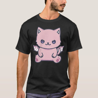 Cat Pastel Goth Cute Kawaii Aesthetic Lover Owner  T-Shirt
