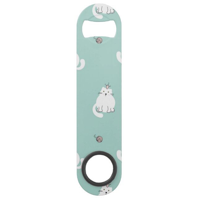 Cat pattern bar key (Front)