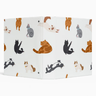 Cat pattern binder