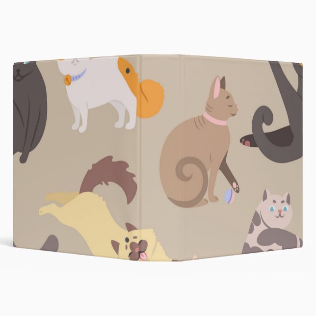 Cat pattern binder (Background)