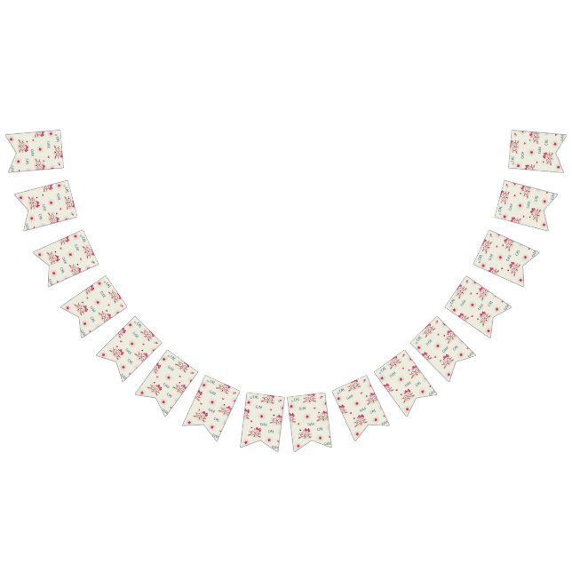 Cat pattern bunting flags (All)