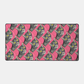 Cat pattern Desk Mat