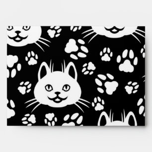 Cat pattern envelope