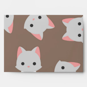 Cat pattern envelope