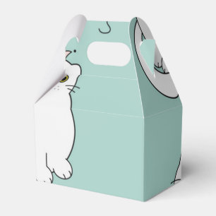 Cat pattern favor box
