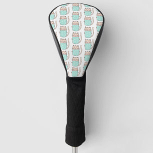 Cat Pattern Golf Head Cover