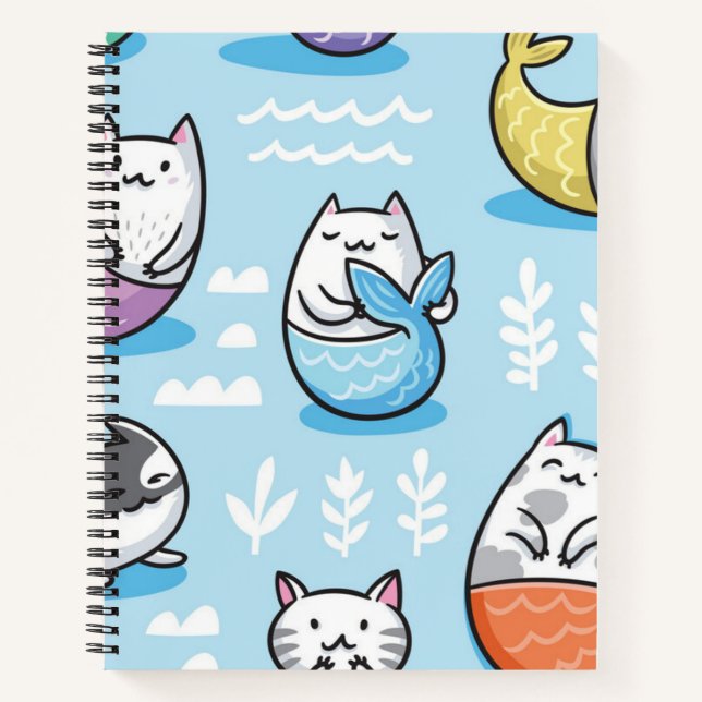 Cat pattern notebook (Front)