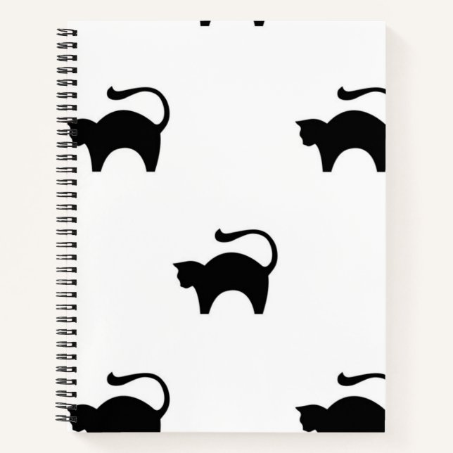 Cat pattern notebook (Front)