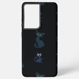 Cat pattern samsung galaxy case