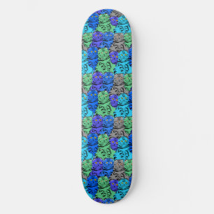 Cat Pattern Skateboard