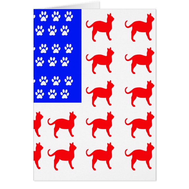 Cat + Paw Flag (Front)