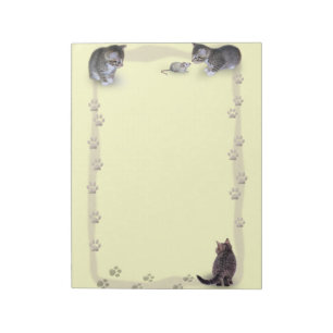 Cat Paw Frame Notepad