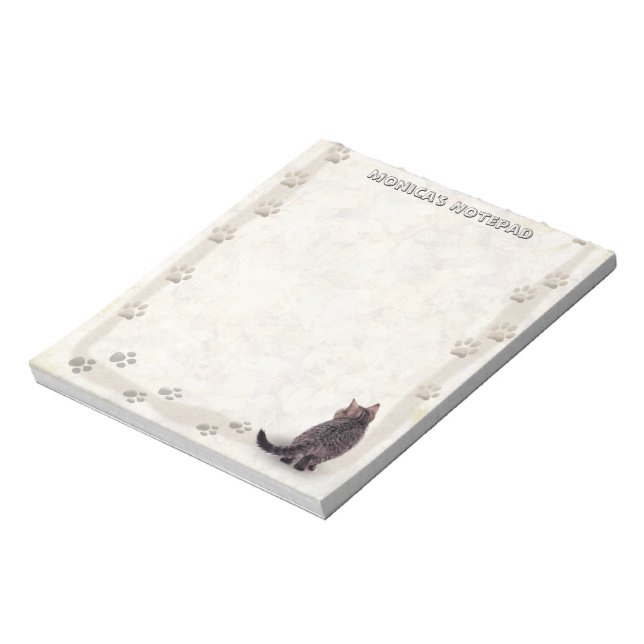 Cat Paw Frame Notepad (Rotated)