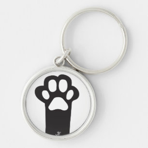 Cat paw keychain