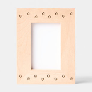 Cat Paw Prints Etched Frames