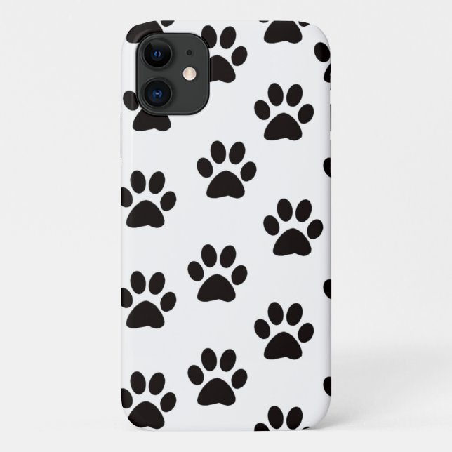 Cat Paw Prints iPhone 5 Case (Back)