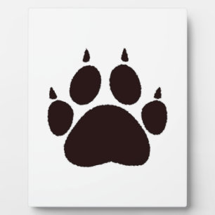 Cat Paw Prints Plaque