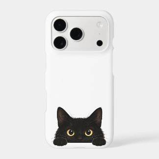 Cat Peek Paws Up iPhone Case