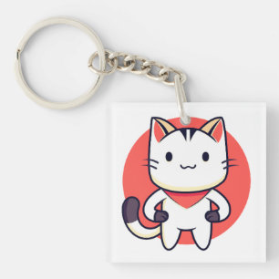 Cat, Pet, Animal Keychain