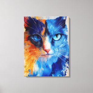 Cat Pet Cute Adorable Animal Companion Canvas Print